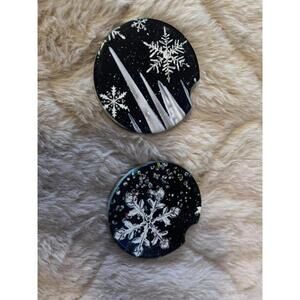 2 pair car coasters new